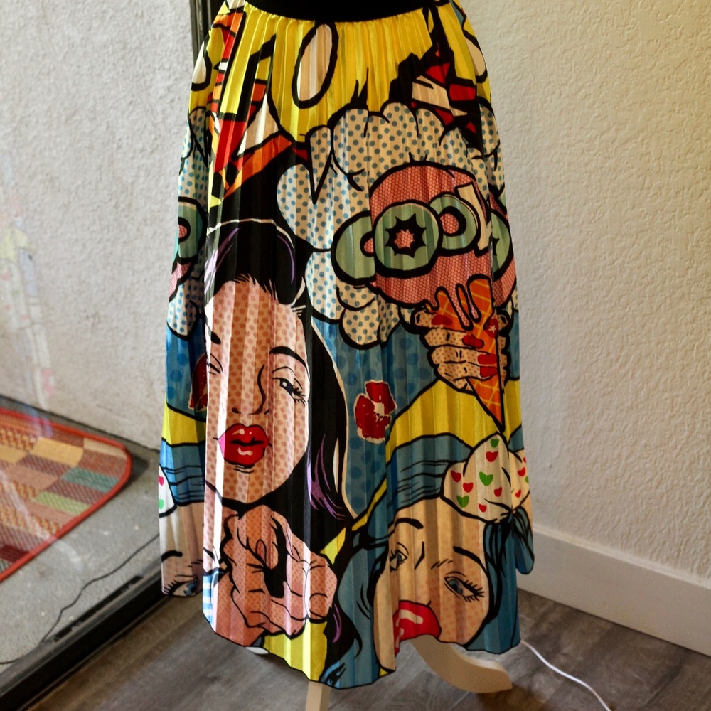 Comic Book Skirt